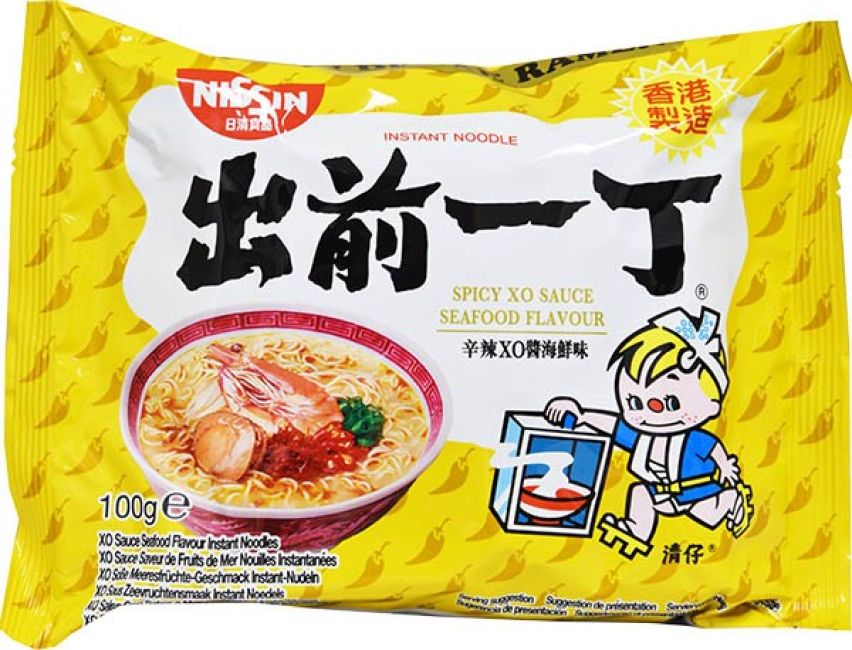 Nissin Demae Ramen Instant Noedels Pittig XO Zeevruchten smaak 100g