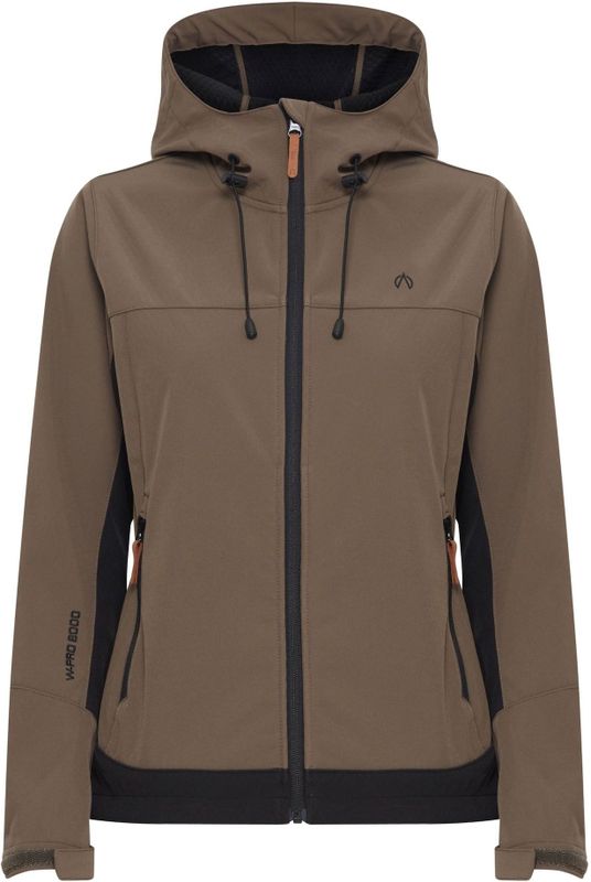 North Bend Outdoorjas  taupe / zwart