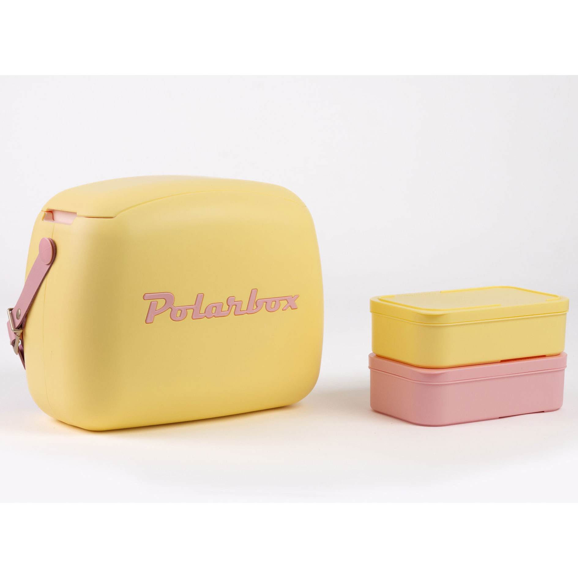 Kühlbox POLARBOX SUMMER - yellow-rosa - Retro - 6 Liter