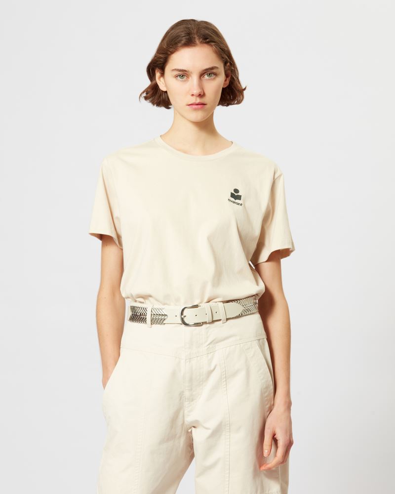 T-SHIRT LOGO EN COTON ABY