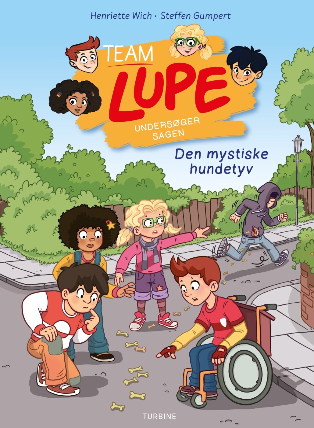 Team Lupe Undersøger Sagen - Den Mystiske Hundetyv - Henriette Wich - Bog