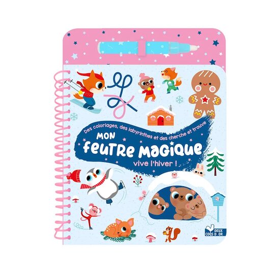 Mon feutre magique vive l'hiver !   de               Deux coqs d'or