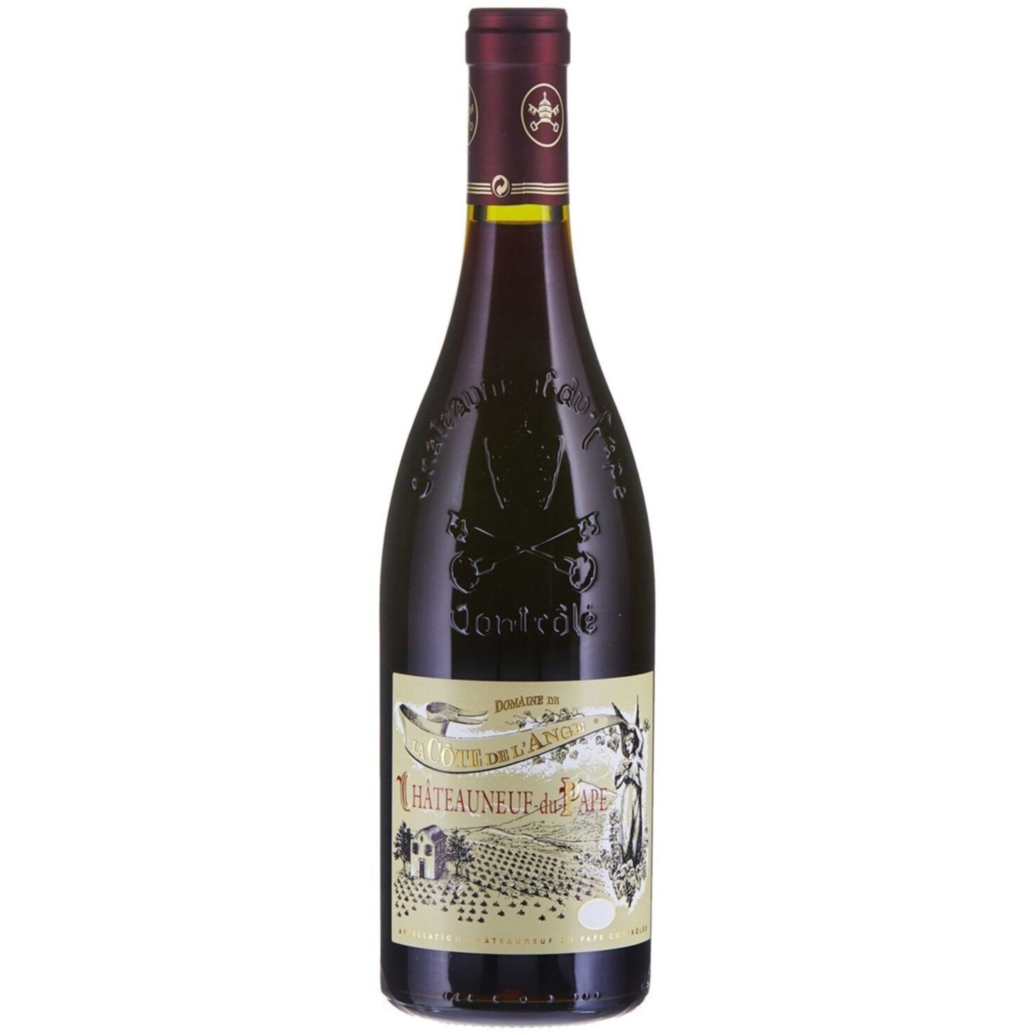 Fine Food Châteauneuf-du-Pape AOC Domaine de la Côte de l'Ange -75cl