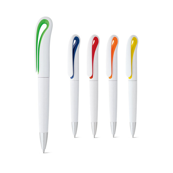 hi!dea 91396 - Stylo avec mécanisme twist et clip