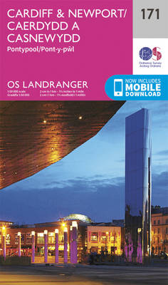 Cardiff & Newport, Pontypool - OS Landranger Map 171 (Sheet map, folded)