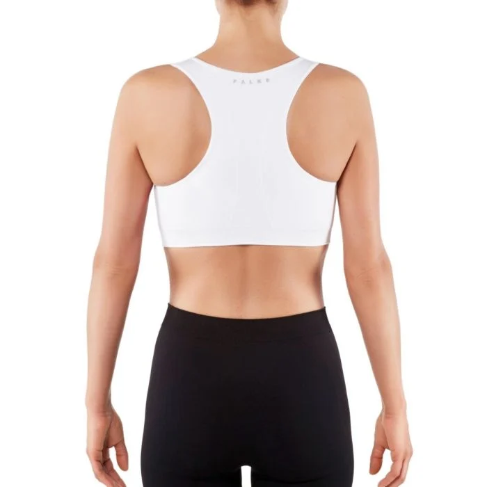 Falke Dame BH Women's Madison Low Support Sports Bra Hvid