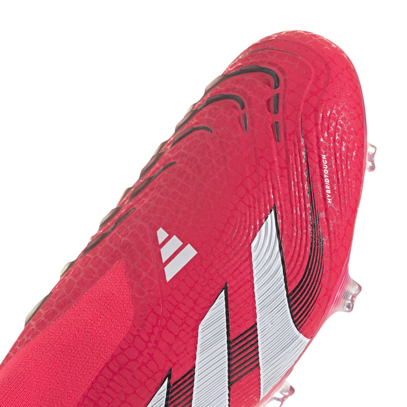 Adidas Predator Elite Veterloze Gras Voetbalschoenen (FG) Rood Wit Zwart
