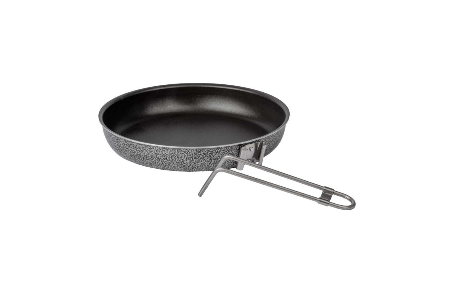 Trangia 725-24 Campingbratpfanne mit Antihaftbeschichtung und abnehmbarem Griff  24 cm