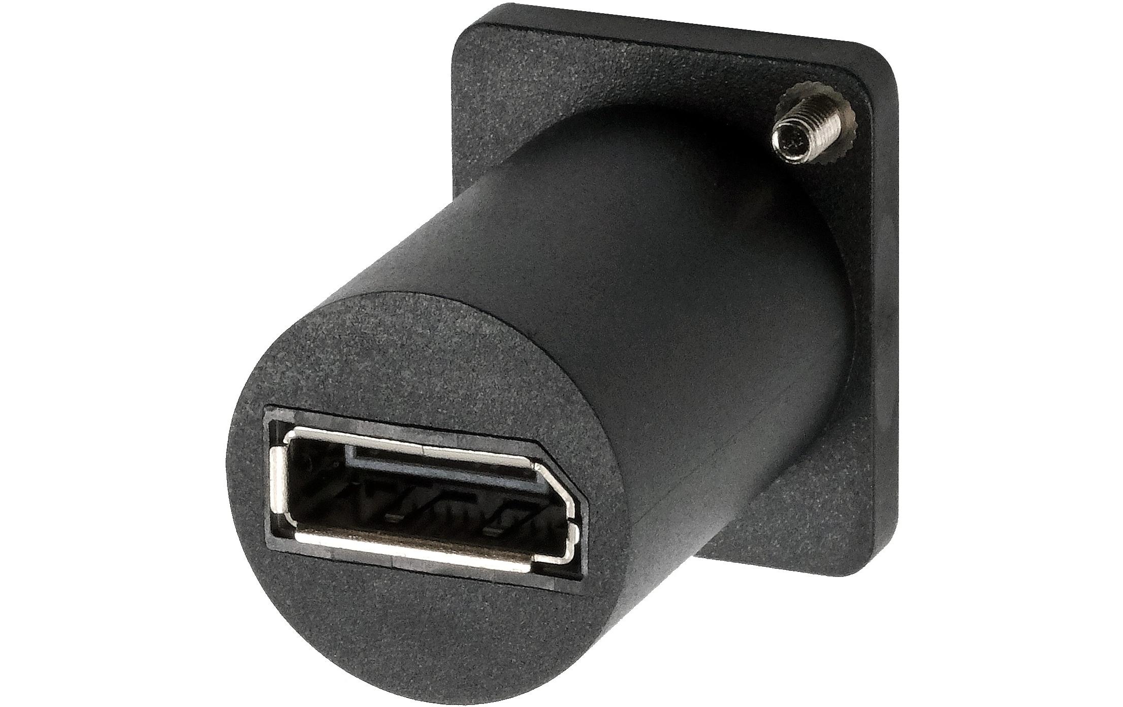 Adapter EX-49151 Buchse zu BuchseExsys D-Typ Adapter DisplayPort Buchse zu Buchse