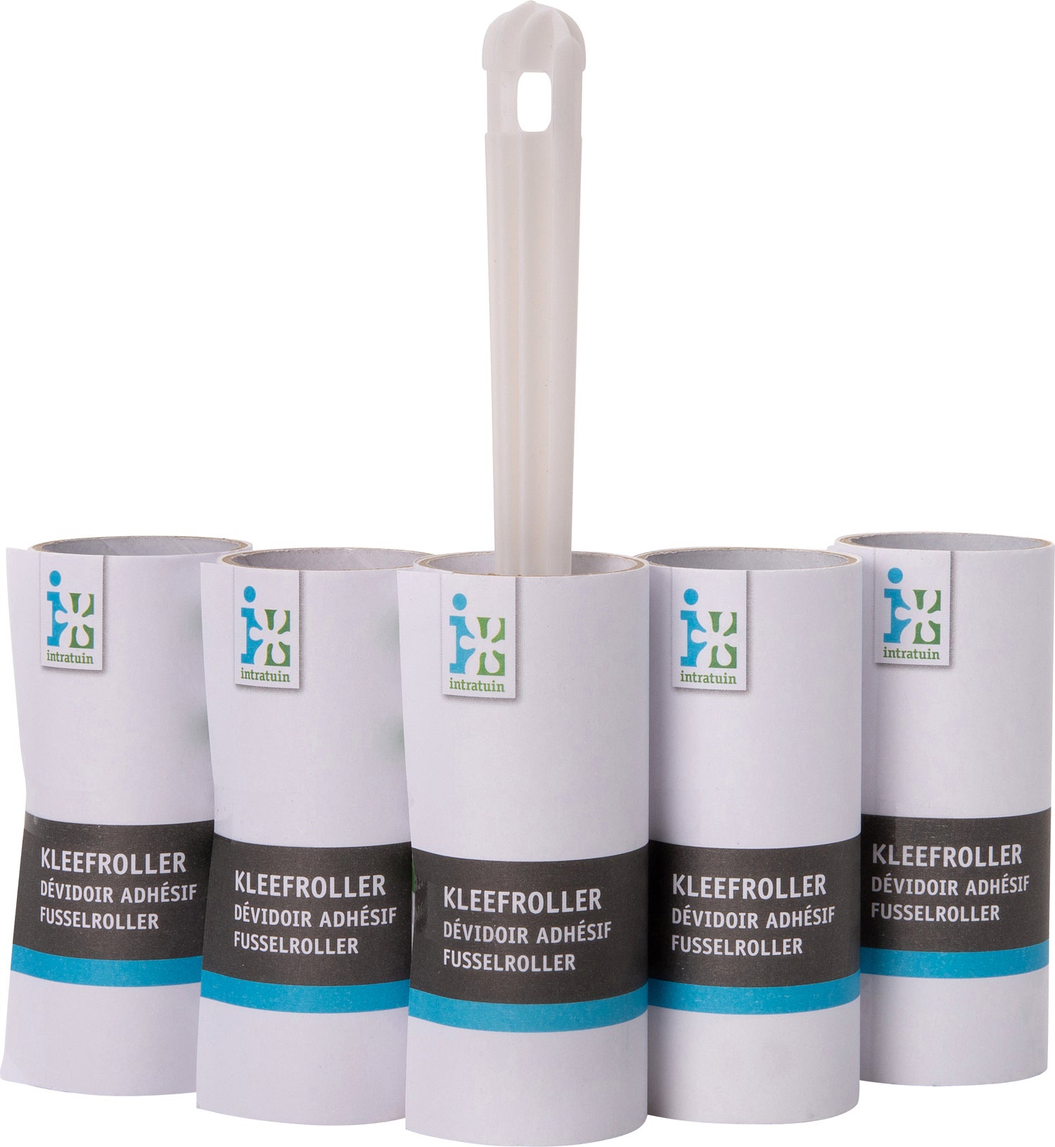 Intratuin kleefroller wit 5 stuks