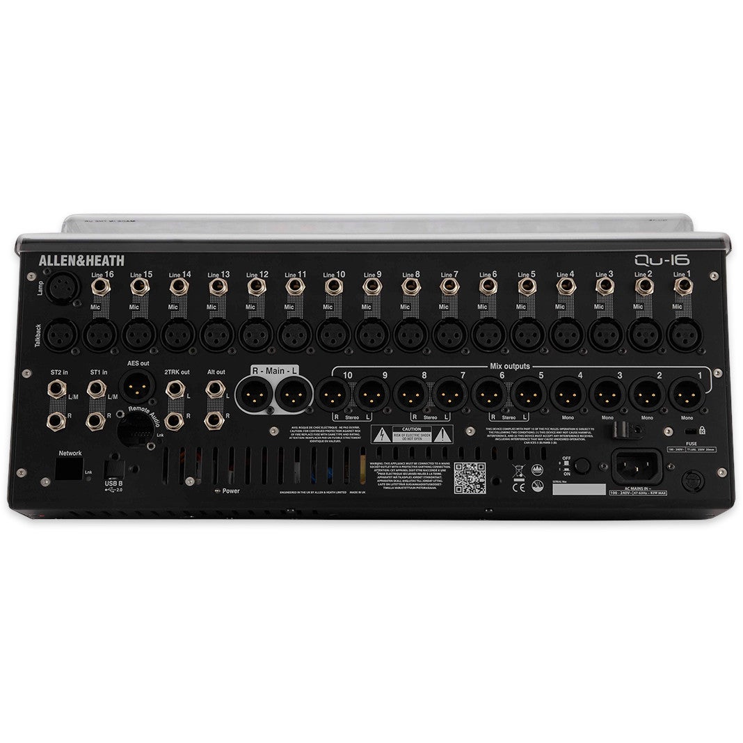 Decksaver stofkap voor Allen & Heath Qu-16