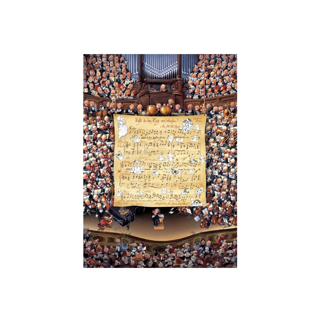 Puzzle - Score de Jean-Jacques Loup - 1000 Pièces