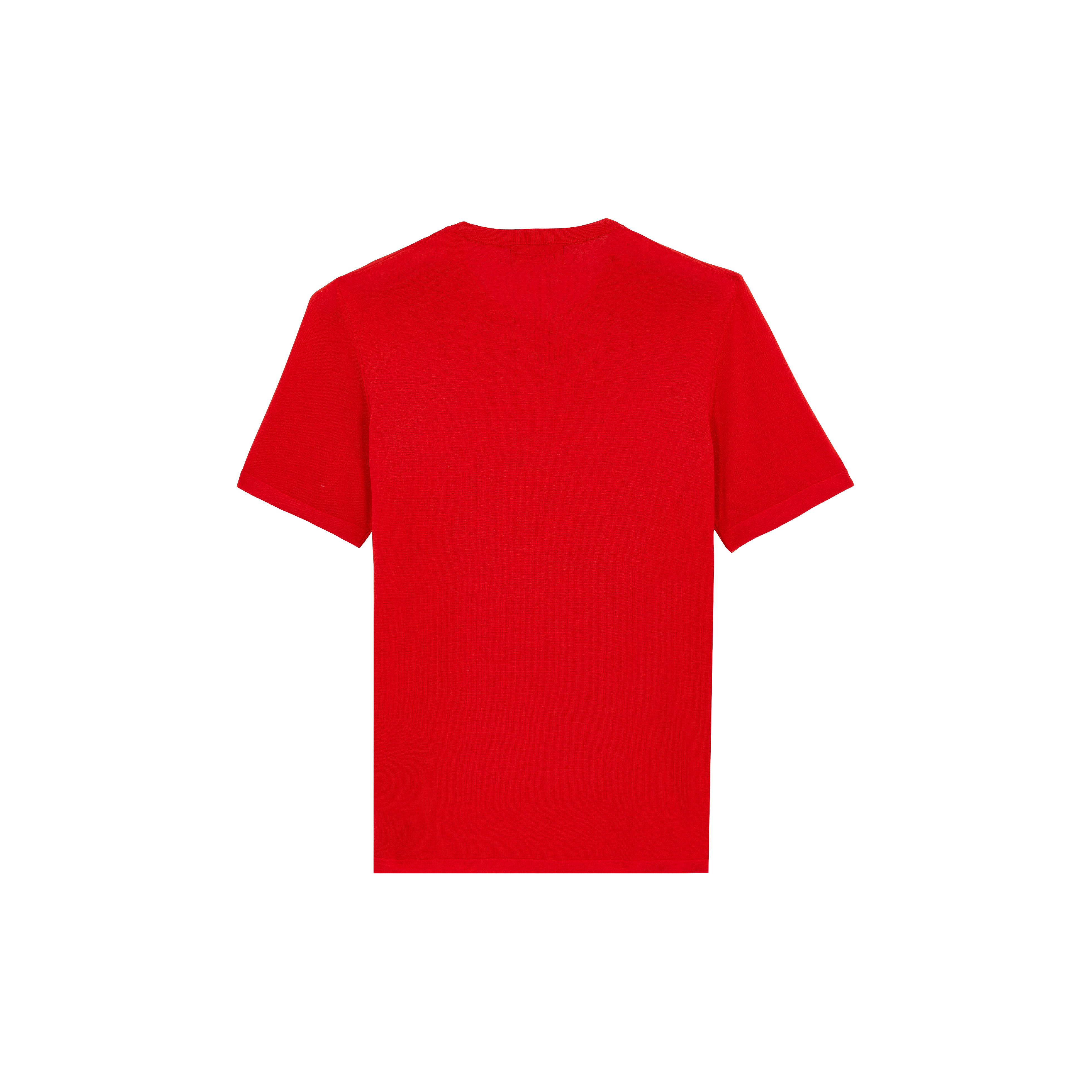 T-shirt en coton homme Tortue jacquard