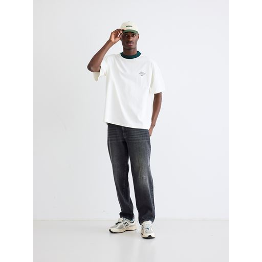 Woodbird Bose Eat T-shirt, Off White, XL