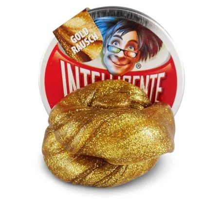 Trendbuzz Intelligente Knete, klein Goldrausch