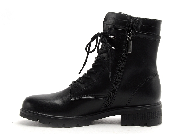 Tamaris boots bottine plates femme 25296 29 noir