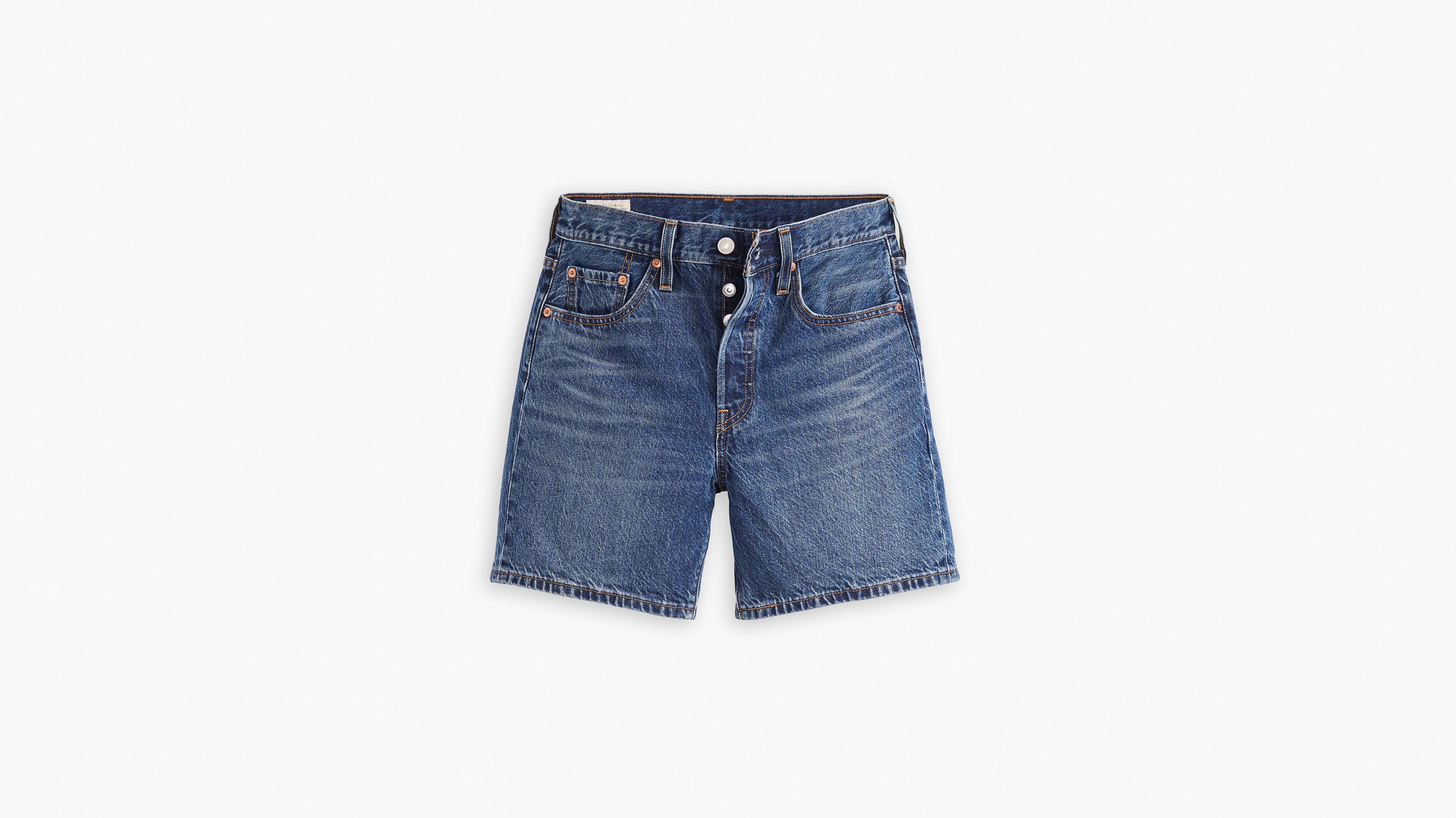Short 501® mi-cuisse Lightweight - Crossing Canvas Ltw - Bleu