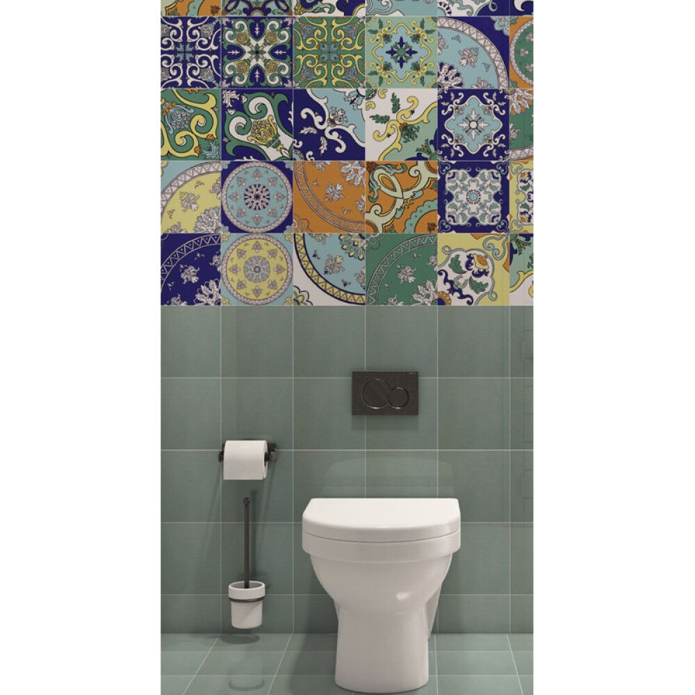 FLIS COLOR TURKIS BLANK 21,6X21,6CM 1,31M²