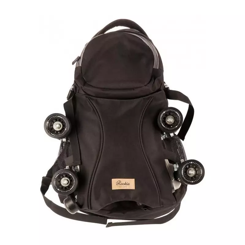 Sac Roller Derby ROOKIE ROLLERSKATES Bag Skatepack Noir