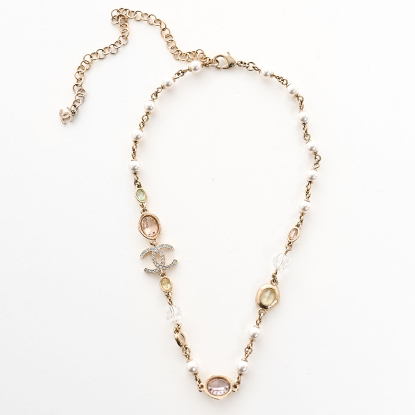 Chanel Collier Perles blanc - Neuf sans étiquette
