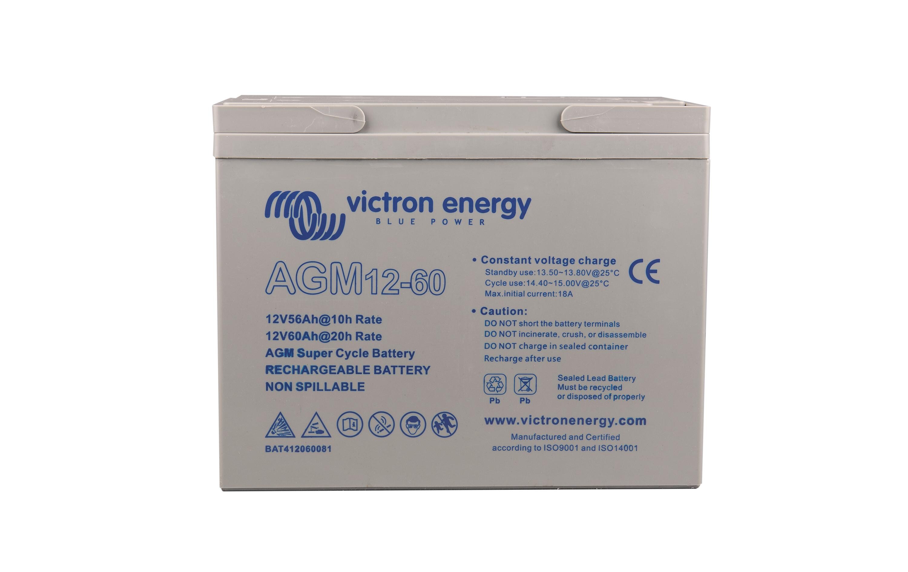 Batterie Energy AGM Super Cycle 12 V/60Ah<br>Batterie mit AGM-Technologie für maximale Leistung
