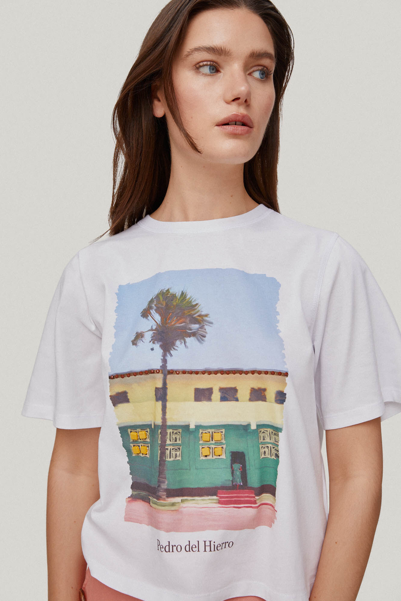 Camiseta de manga curta com estampa - Raw