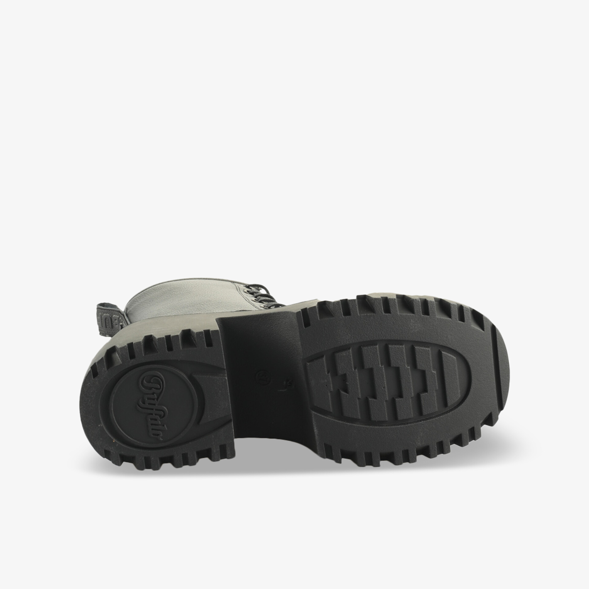 Buffalo Damen Schnürstiefeletten schwarz