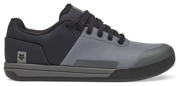 Chaussures Pédales Plates Fox Union Canvas Gris Foncé