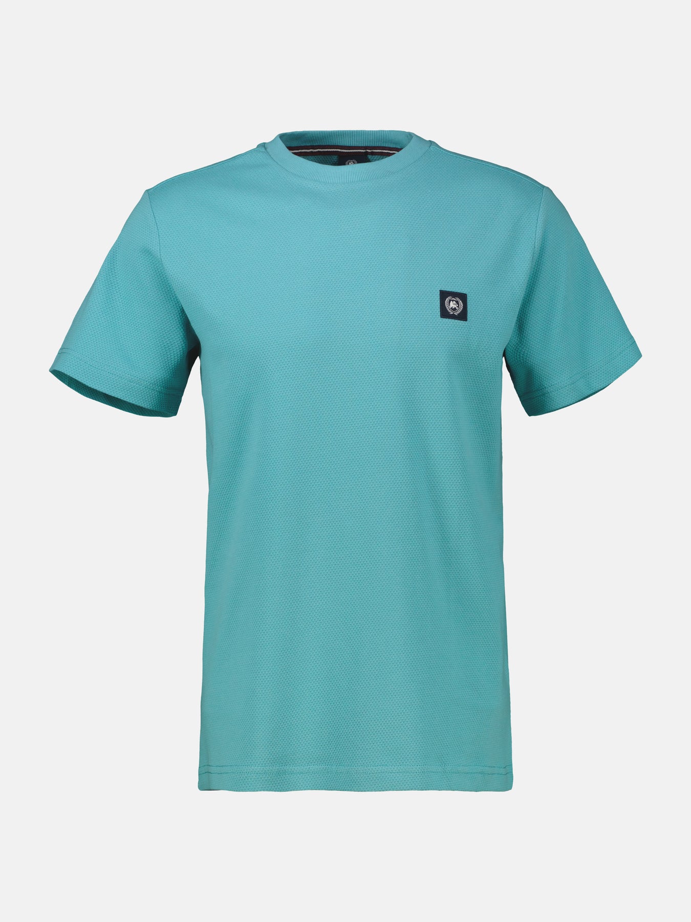 Herren T-Shirt in Waffel-Piqué