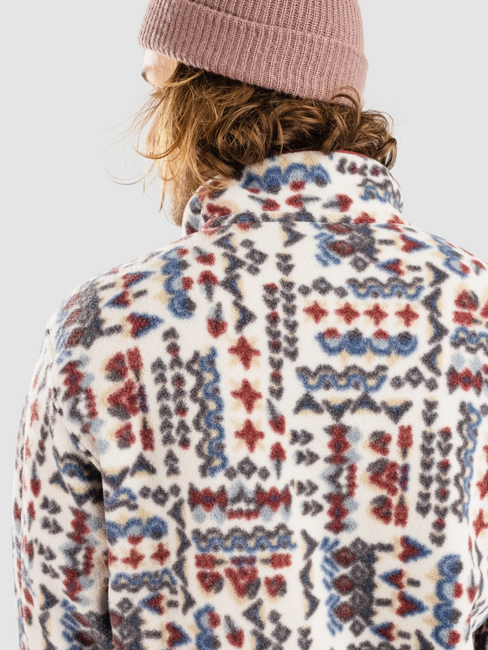 Patagonia Lw Synch Snap-T Fleece Sweater wandering woods/pumice