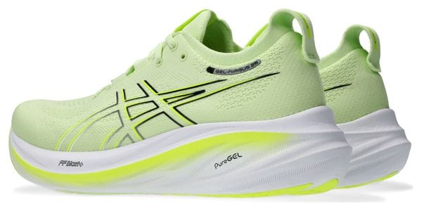 Chaussures Running Asics Gel-Nimbus 26 Vert/Jaune Homme