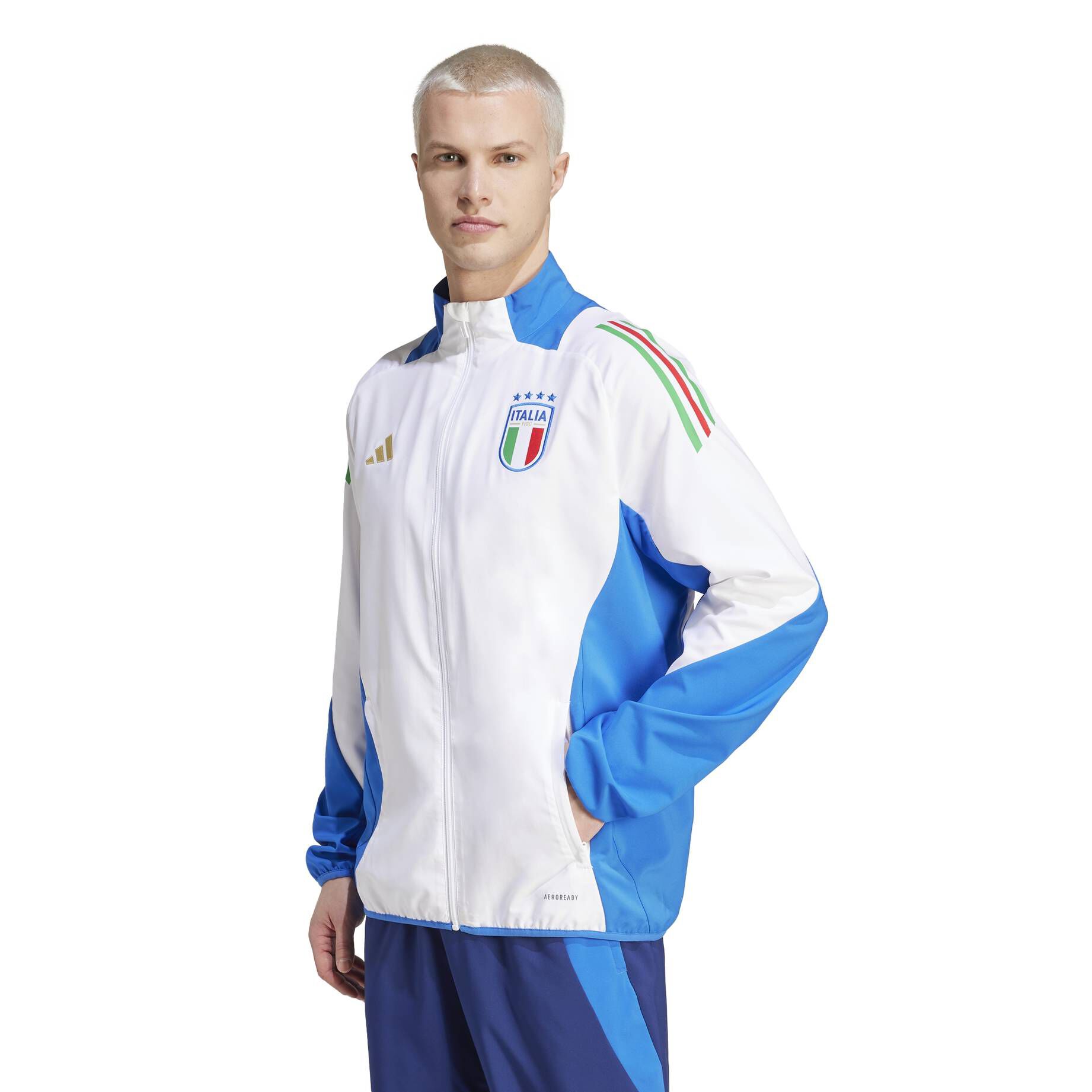 adidas Performance| Herren Fußballjacke ITALIEN FIGC PRE TIRO23
