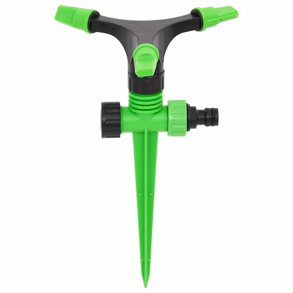 Arroseurs rotatifs 4 pcs vert et noir 16x13,5x25,5 cm abs et pp