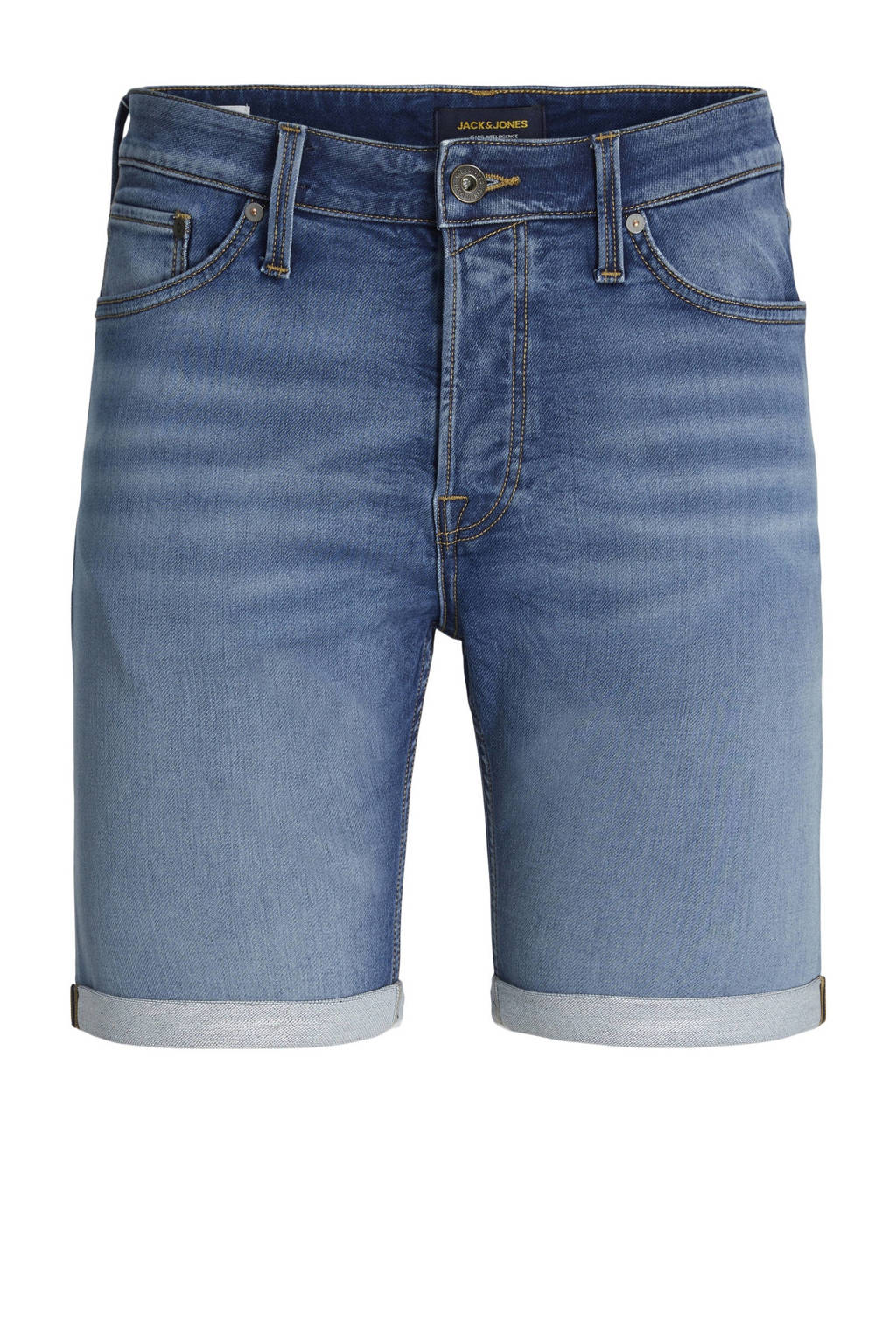 JACK & JONES denim short JJIRICK JJICON blue denim 381
