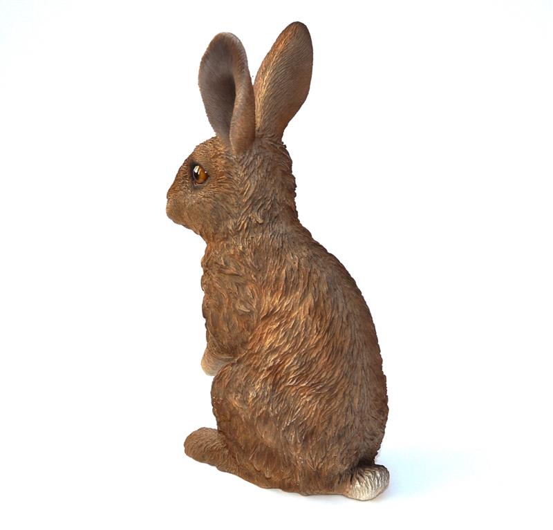 Dazikemo Dekofigur Gartenfigur Hase 10 x 14 x 27 cm