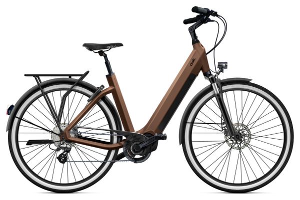 Vélo de Ville Électrique O2 Feel iSwan City Up 6.1 Univ Shimano Altus 8V 540Wh 26'' Marron