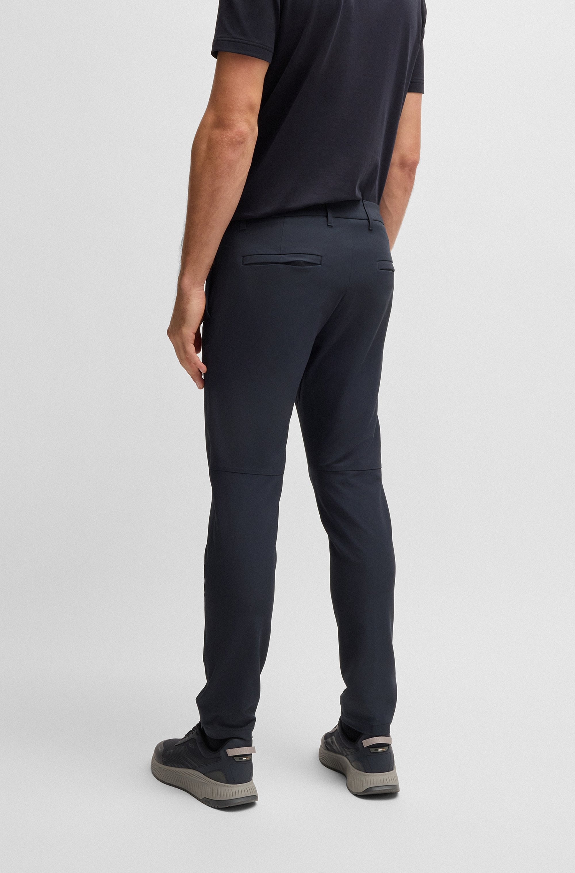 BOSS GREEN Stretch-Hose »T Commuter-Slim«  in schmaler Passform