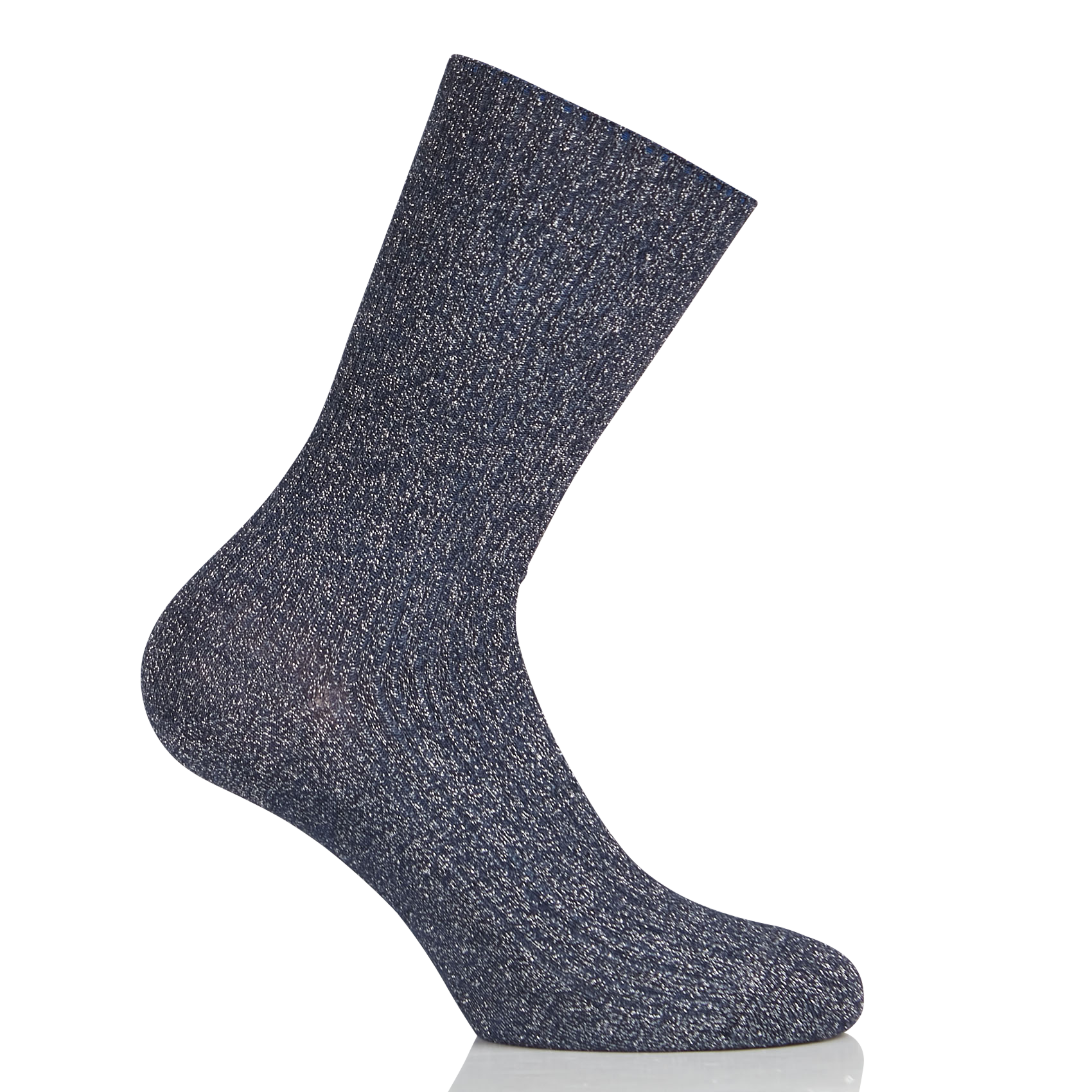 SOKINI - Chaussettes métallisées en coton| Bleu