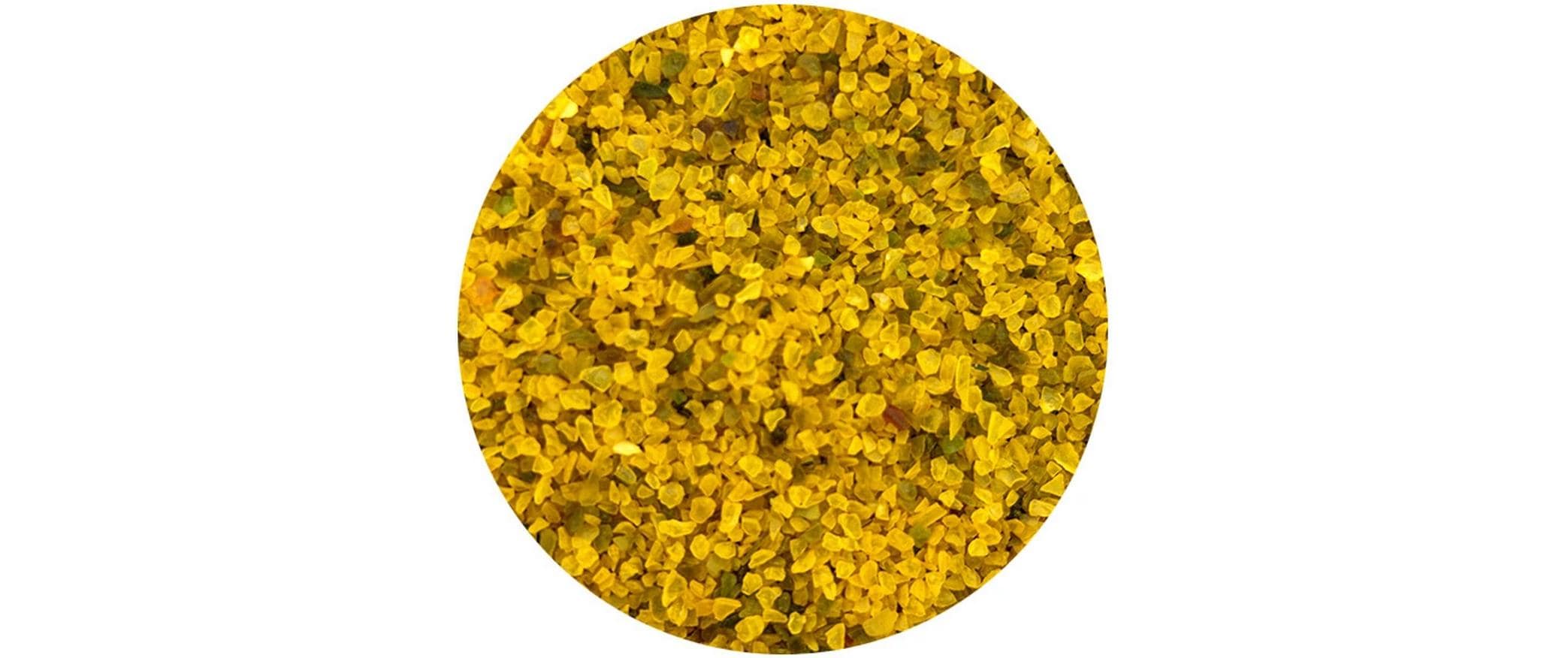 Versiegelung Glass Roxx 150g. SonnengelbGlasgranulat