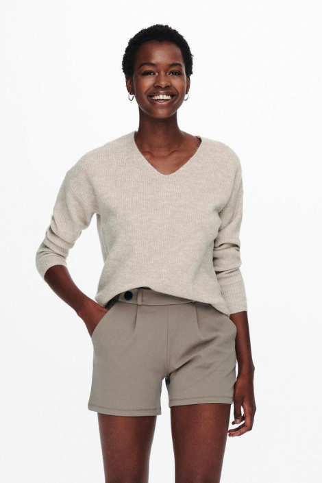 Only beige dames trui