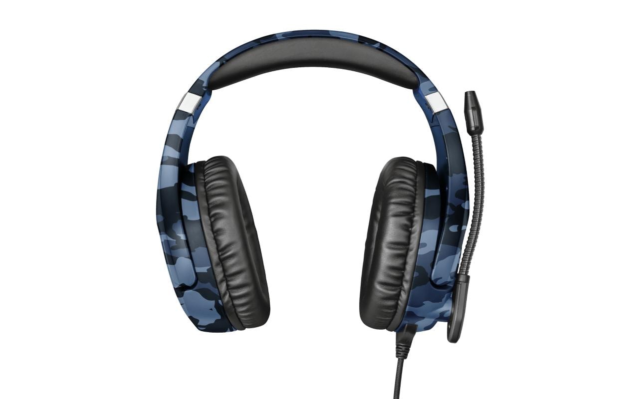 Headset GXT 488 Forze-B PS4/PS5 BlauGaming-Headset exklusiv für PS4 und PS5 mit einklappbarem Mikrofon und verstellbarem Kopfbügel