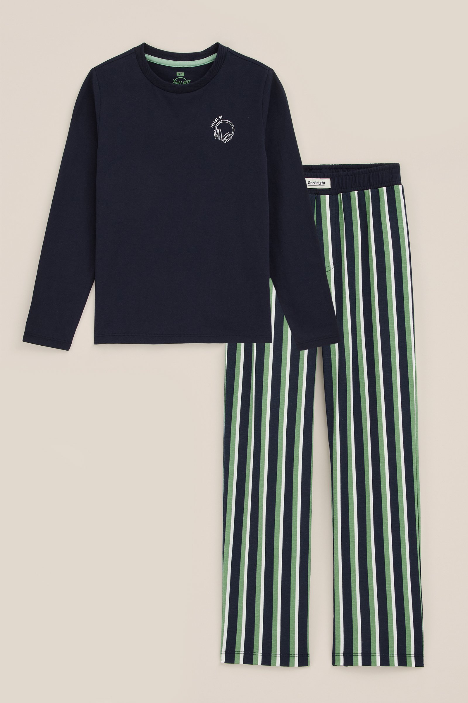 Jongens pyjamaset WE Fashion Donkerblauw