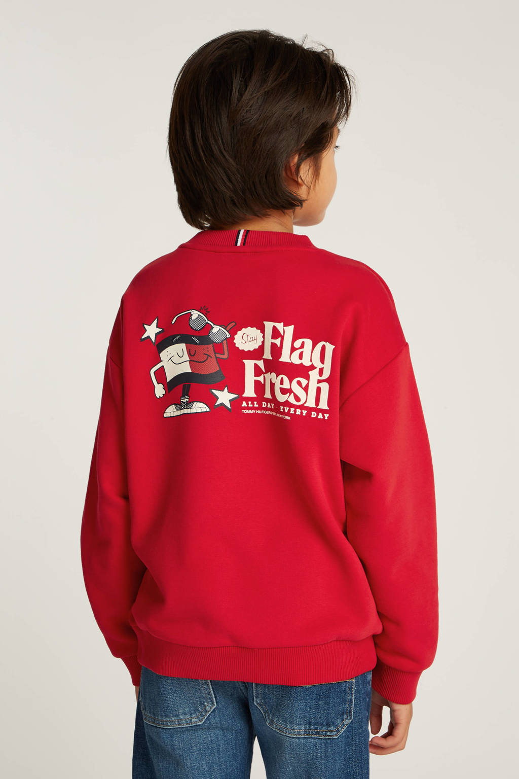 Tommy Hilfiger sweater rood