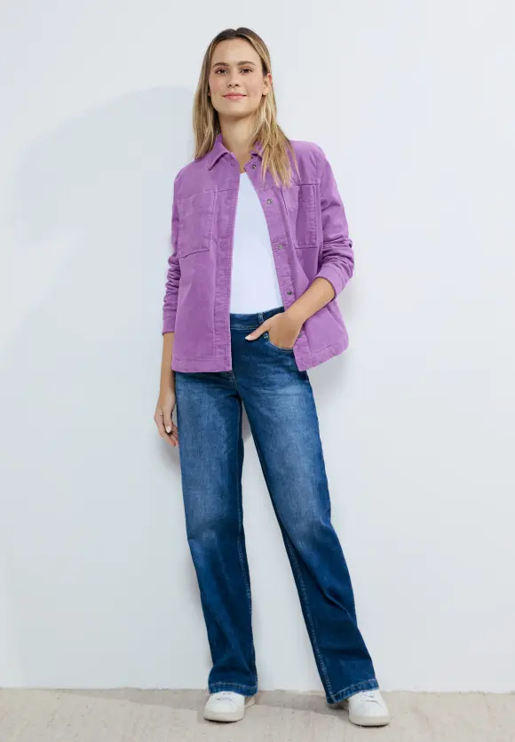 Cord Overshirt - sporty lilac