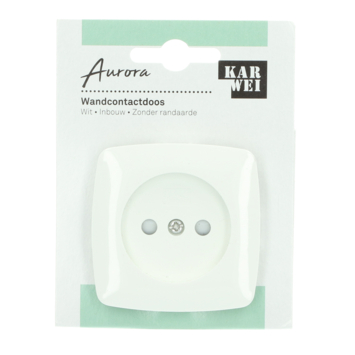 KARWEI Aurora wandcontactdoos wit