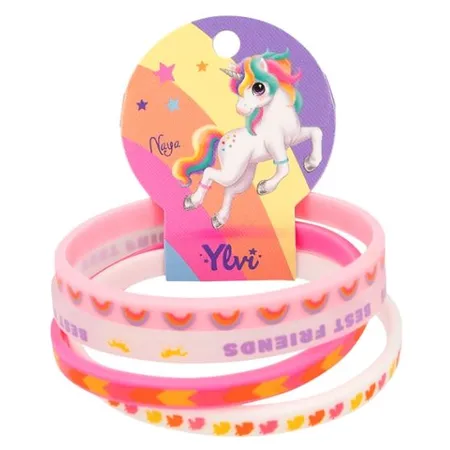 Depesche Ylvi & the Minimoomis Silikon Armbänder, 1 Set, 4-fach sortiert