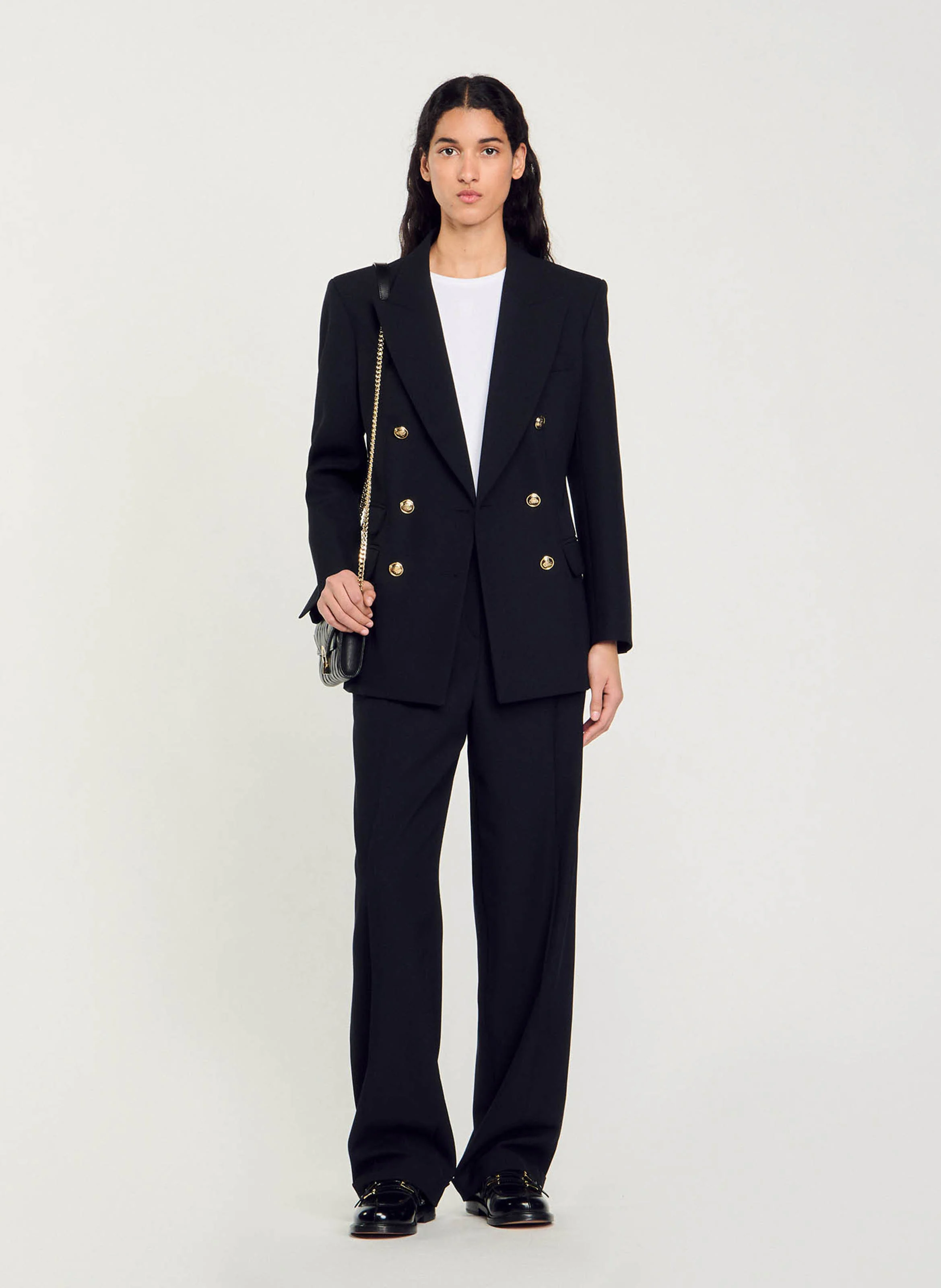 Veste tailleur cintrée | Noir