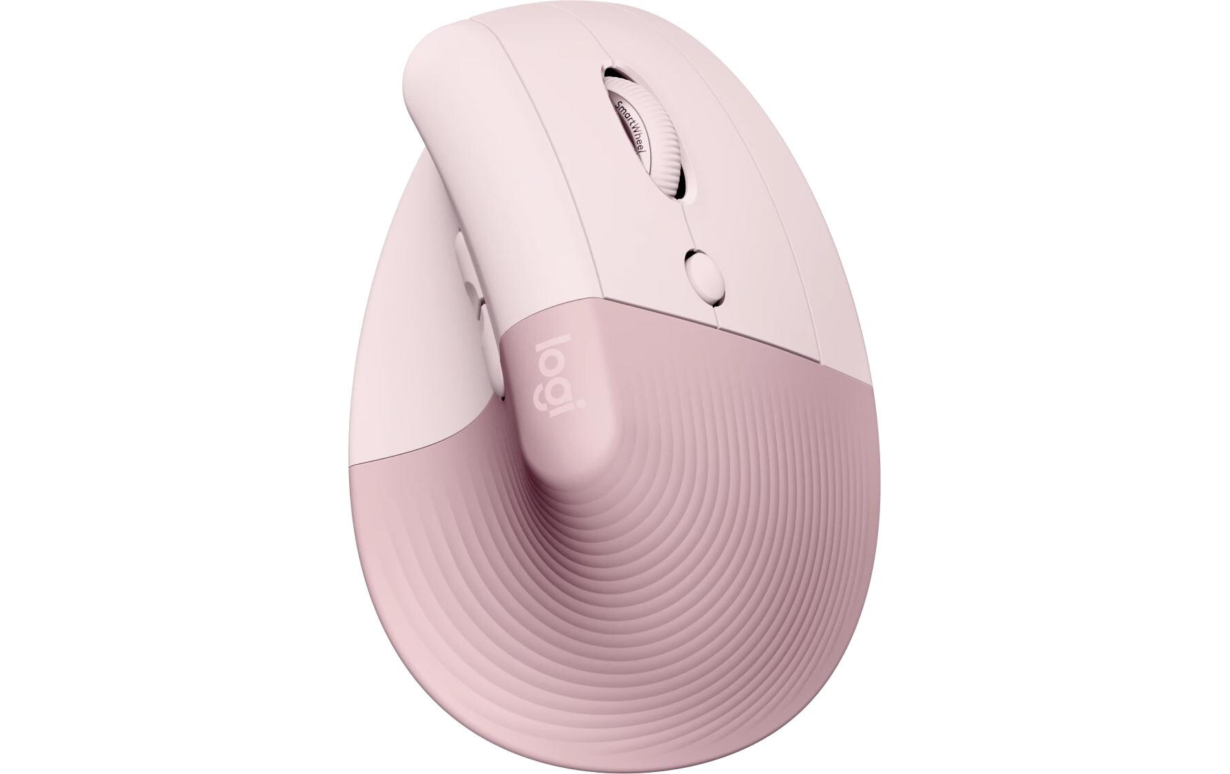 Ergonomische Maus Lift RoseKomfortable ergonomische Maus mit vertikalem Design für kleine bis mittelgrosse Hände