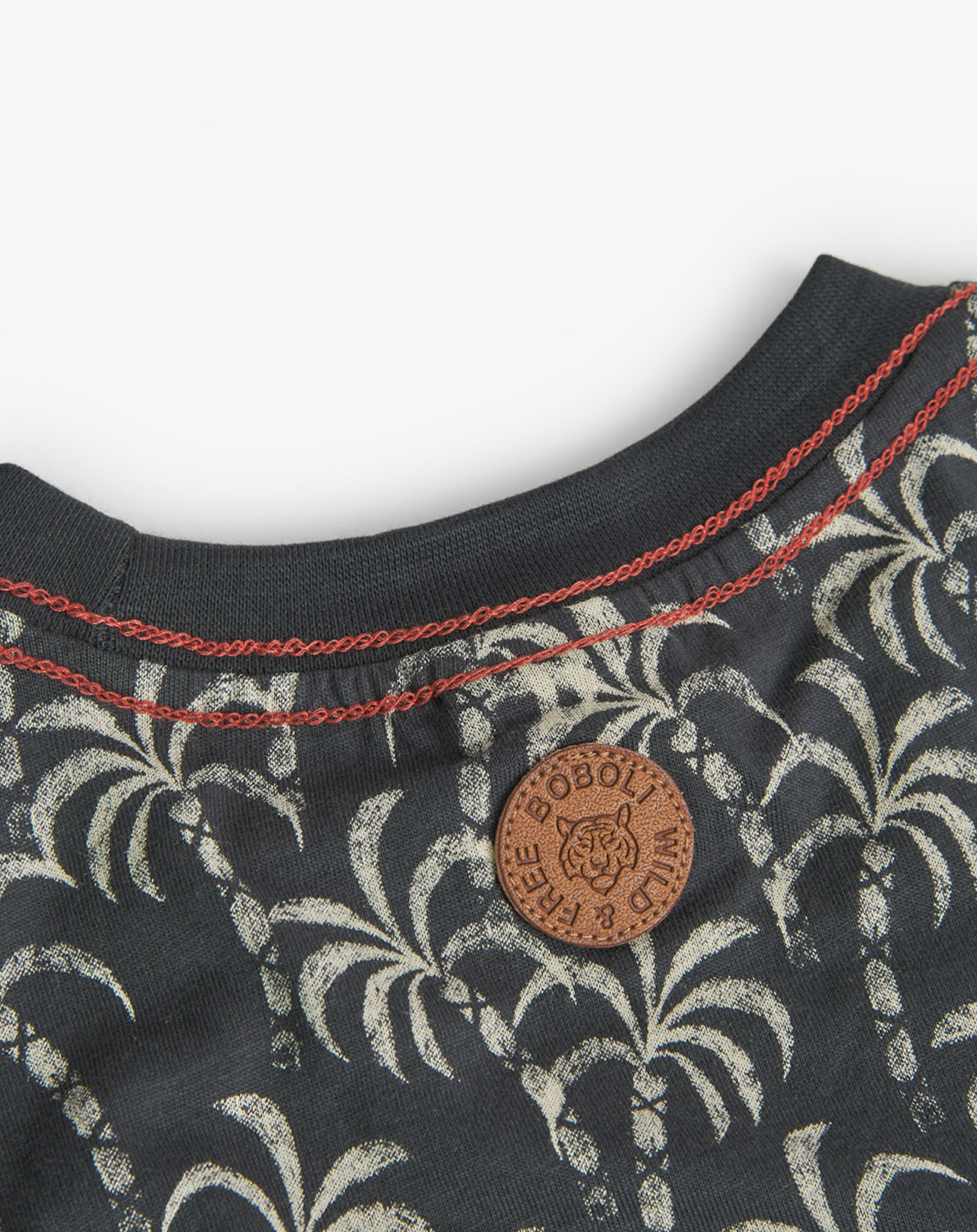 T-Shirt PALMEN in schwarz