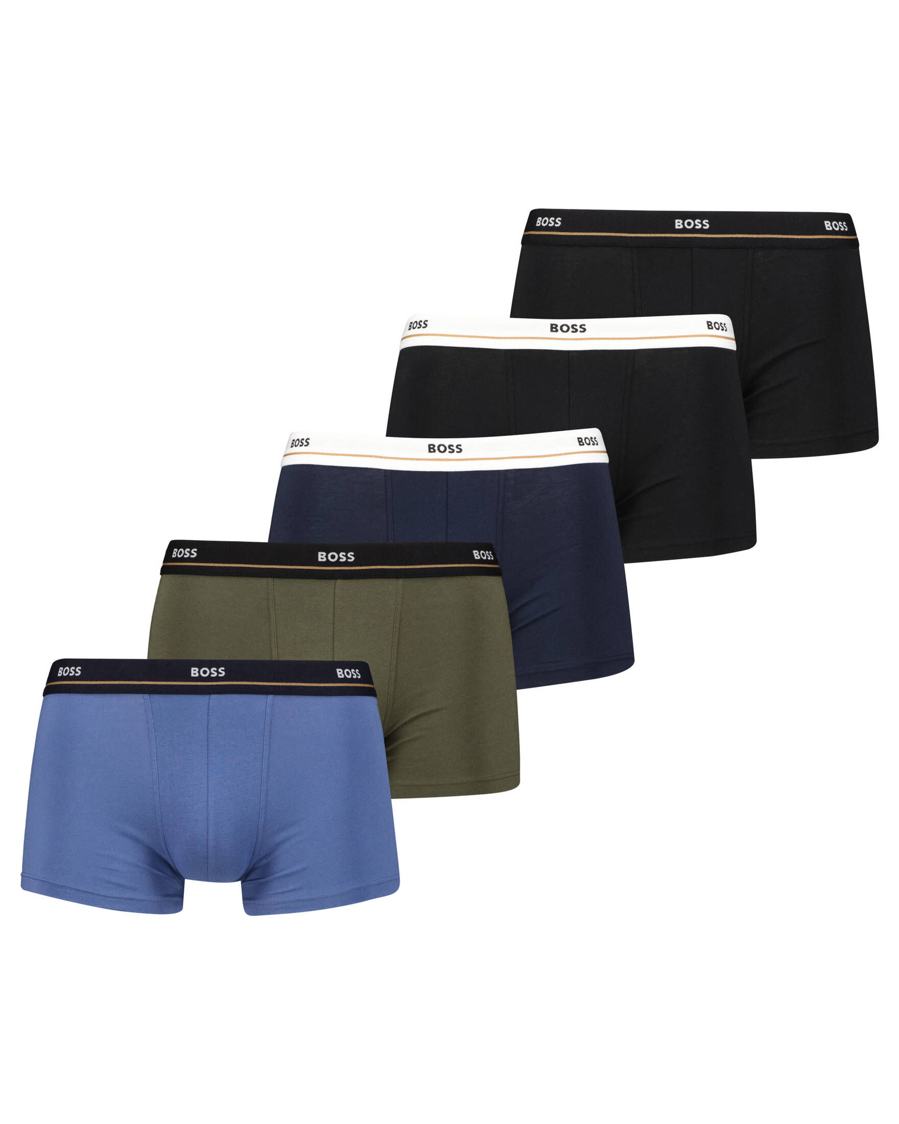 BOSS| Herren Boxershorts 5er-Pack TRUNK ESSENTIAL